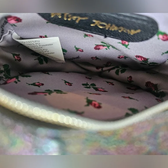 Betsey Johnson Glitter Unicorn Crossbody Bag OS - Picture 6 of 11